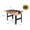 10-in-1 Combo Game Room Table Set Pool, Foosball, Ping Pong, Chess