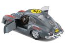 Porsche 356 Pre-A #147 Gray with Graphics "Carrera Panamericana" (1954)